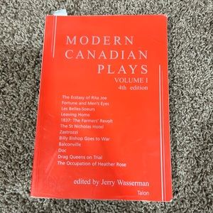 Modern Canadian Plays- two book compilation